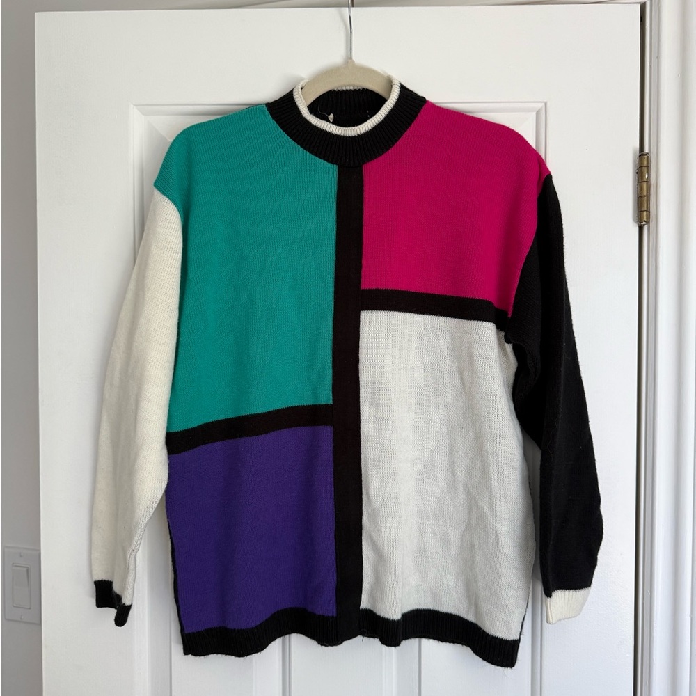 Color Block Sweater